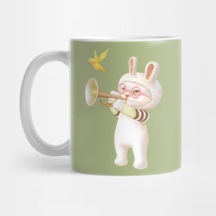 Bunny with Trumpet Mug